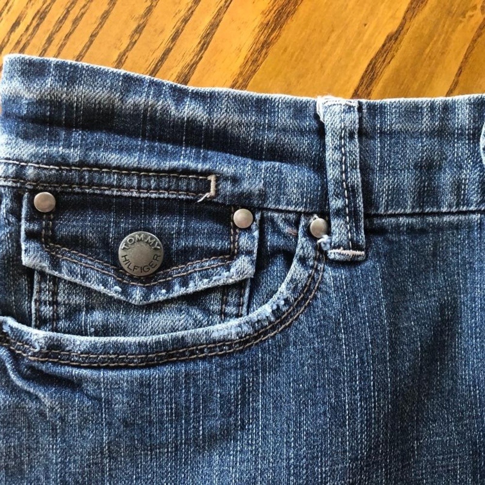 Denim Midi Skirt
